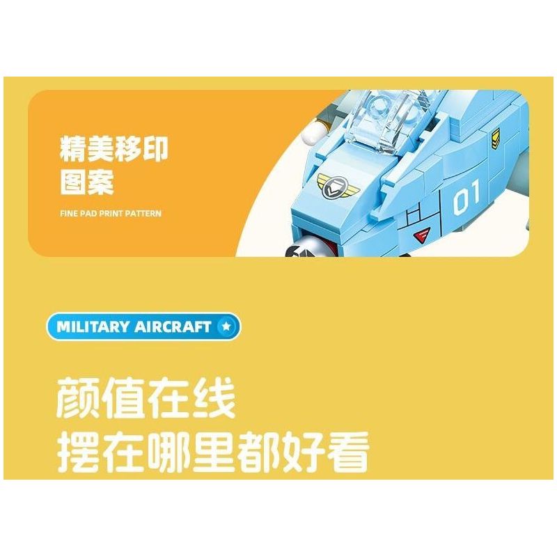 JIESTAR 58276 MÁY BAY TẤN CÔNG A-10 bộ đồ chơi xếp lắp ráp ghép mô hình Military Army Quân Sự Bộ Đội 271 khối