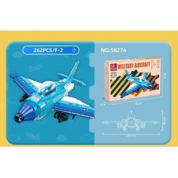 JIESTAR 58276 MÁY BAY TẤN CÔNG A-10 bộ đồ chơi xếp lắp ráp ghép mô hình Military Army Quân Sự Bộ Đội 271 khối