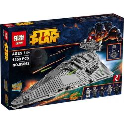 LEPIN 05062 Xếp hình kiểu Lego STAR WARS Imperial Star Destroyer Imperial Francisco Tàu Phá Hủy Sao Của Hoàng đế 1359 khối