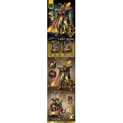 STARJAEN 63001 TRUYỀN KỲ NGỘ KHÔNG YANLONG CƠ KHÍ BIẾN HÌNH THỨ HAI bộ đồ chơi xếp lắp ráp ghép mô hình