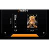 JI BRICK 39901 BỮA TIỆC QUÁI THÚ CƠN THỊNH NỘ CỦA CHÚA THẰN LẰN bộ đồ chơi xếp lắp ráp ghép mô hình 674 khối