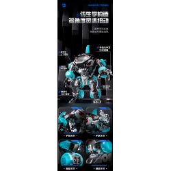 JI BRICK 39902 BỮA TIỆC QUÁI THÚ CÁ MẬP ĐEN bộ đồ chơi xếp lắp ráp ghép mô hình 688 khối