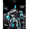 JI BRICK 39902 BỮA TIỆC QUÁI THÚ CÁ MẬP ĐEN bộ đồ chơi xếp lắp ráp ghép mô hình 688 khối