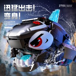 JI BRICK 39902 BỮA TIỆC QUÁI THÚ CÁ MẬP ĐEN bộ đồ chơi xếp lắp ráp ghép mô hình 688 khối