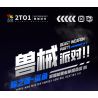JI BRICK 39902 BỮA TIỆC QUÁI THÚ CÁ MẬP ĐEN bộ đồ chơi xếp lắp ráp ghép mô hình 688 khối