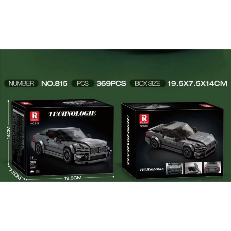 REOBRIX 815 BMW bộ đồ chơi xếp lắp ráp ghép mô hình Speed Champions Racing Cars Đua Xe Công Thức 369 khối