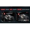 REOBRIX 816 DODGE XE CẢNH SÁT bộ đồ chơi xếp lắp ráp ghép mô hình Speed Champions Racing Cars Đua Xe Công Thức 404 khối