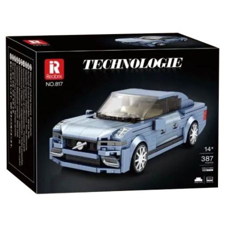 REOBRIX 817 XE THỂ THAO bộ đồ chơi xếp lắp ráp ghép mô hình Speed Champions Racing Cars Đua Xe Công Thức 387 khối