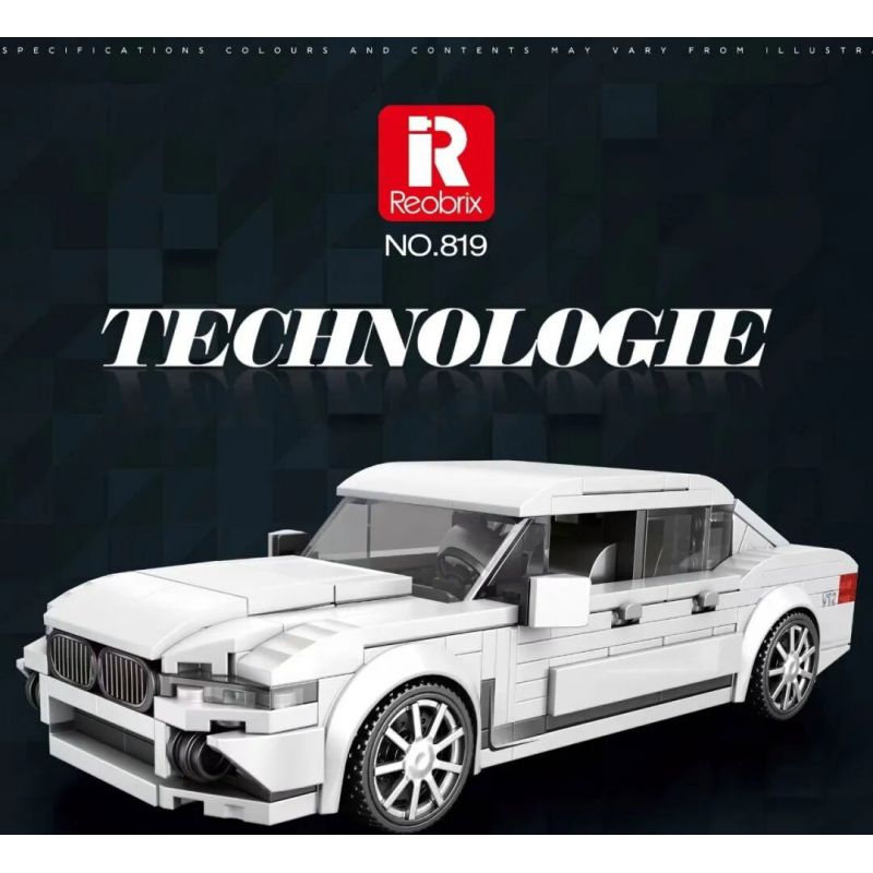 REOBRIX 819 XE THỂ THAO BMW bộ đồ chơi xếp lắp ráp ghép mô hình Speed Champions Racing Cars Đua Xe Công Thức 398 khối