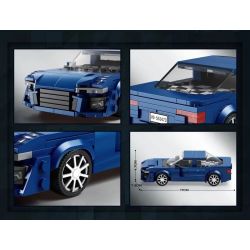 REOBRIX 822 XE THỂ THAO bộ đồ chơi xếp lắp ráp ghép mô hình Speed Champions Racing Cars Đua Xe Công Thức 330 khối