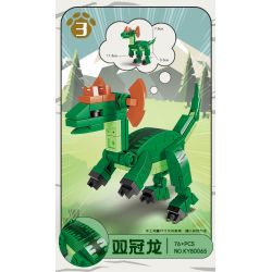 Kazi KY80065 80065 AGE OF DINOSAURS 8 MÔ HÌNH MOSASAURUS TRICERATOPS DIPLOSAURUS STEGOSAURUS BRONTOSAURUS THERIZINOSAURUS SPINOSAURUS PTEROSAUR bộ đồ chơi xếp lắp ráp ghép mô hình Creator DINOSAURAGE Sáng Tạo 550 khối