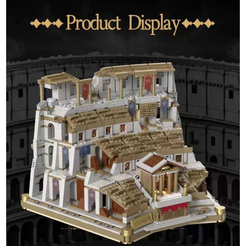 ZOIN GK202 NGAI VÀNG CỦA THÁNH PETER bộ đồ chơi xếp lắp ráp ghép mô hình Creator ST. PETER'S THRONE Sáng Tạo