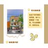 ZHEGAO 613034 ĐÓN ÁNH SÁNG QUÁN CÀ PHÊ bộ đồ chơi xếp lắp ráp ghép mô hình Creator Sáng Tạo