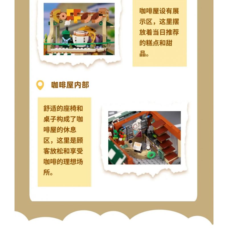 ZHEGAO 613034 ĐÓN ÁNH SÁNG QUÁN CÀ PHÊ bộ đồ chơi xếp lắp ráp ghép mô hình Creator Sáng Tạo ZHEGAO 613034 ĐÓN ÁNH SÁNG QUÁN CÀ PHÊ bộ đồ chơi xếp lắp ráp ghép mô hình Creator Sáng Tạo