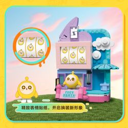 WISE BLOCK AULDEY HA392104 392104 BỮA TIỆC EGGMAN 5 LOẠI CẢNH ĐƯỜNG PHỐ NỔI DANXIAO HUANG VÀ HUANXIN HUT HEI VIDEO GAME DANXIAOFENG SHOP LAN BLIND BOX XIAOLU MANOR HUT. bộ đồ chơi xếp lắp ráp ghép mô hình Movie & Game Phim Và Trò Chơi