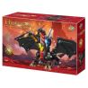 ZHEGAO 662035 RỒNG BA ĐẦU bộ đồ chơi xếp lắp ráp ghép mô hình HYDREIGON DRAGON 1400 khối