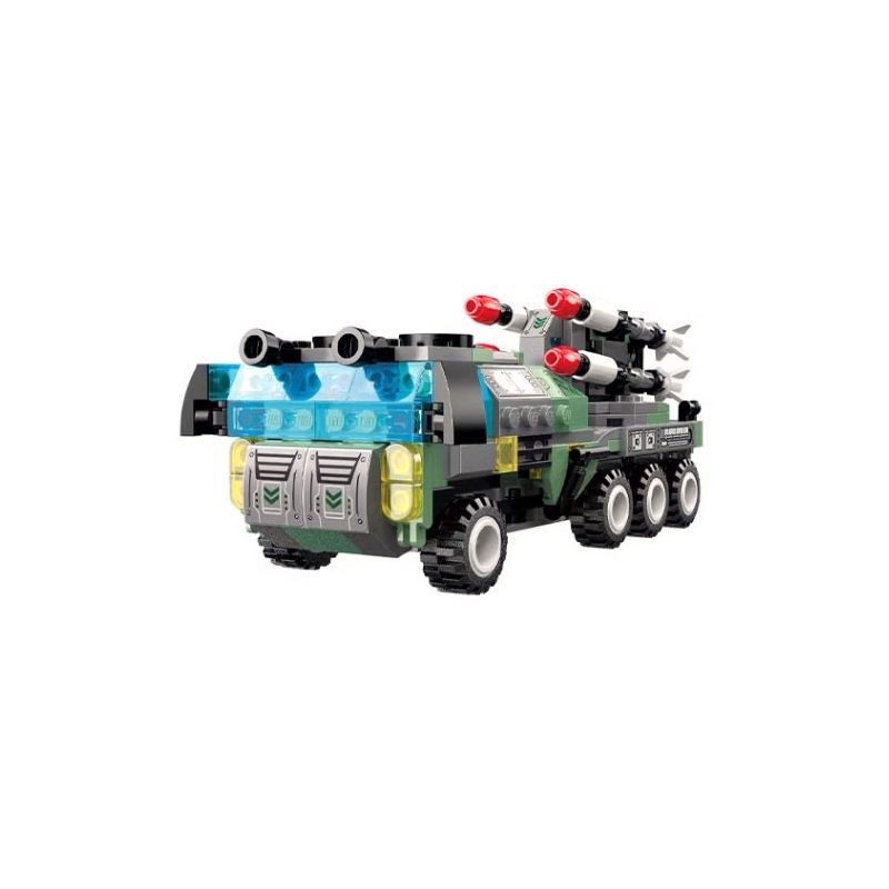 KEEPPLEY 42207 non Lego PHẢN ỨNG PHỐI HỢP 8 TỔ XE TÊN LỬA HÀNH TRÌNH bộ đồ chơi xếp lắp ráp ghép mô hình Military Army Quân Sự Bộ Đội