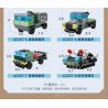 KEEPPLEY 42207 PHẢN ỨNG PHỐI HỢP 8 TỔ XE TÊN LỬA HÀNH TRÌNH bộ đồ chơi xếp lắp ráp ghép mô hình Military Army Quân Sự Bộ Đội