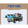 KEEPPLEY 42207 PHẢN ỨNG PHỐI HỢP 8 TỔ XE TÊN LỬA HÀNH TRÌNH bộ đồ chơi xếp lắp ráp ghép mô hình Military Army Quân Sự Bộ Đội