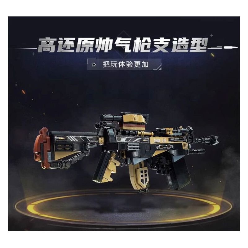 KEEPPLEY 42208 PHẢN ỨNG TOÀN DIỆN HỆ THỐNG SÚNG NGẮN XM26 8 TỔ HỢP bộ đồ chơi xếp lắp ráp ghép mô hình Military Army Quân Sự Bộ Đội