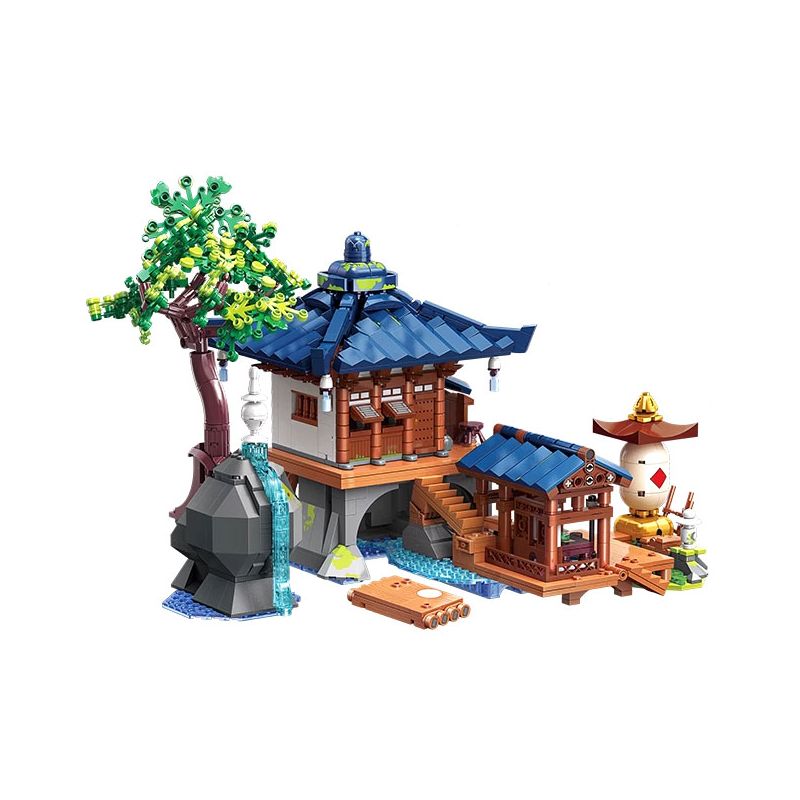 KEEPPLEY K21805 21805 non  CUỘC CHIẾN CỦA LUO XIAOHEI NGÔI NHÀ VÔ TẬN bộ đồ chơi xếp lắp ráp ghép mô hình Movie & Game Phim Và Trò Chơi 1347 khối