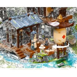 KEEPPLEY K21805 21805 CUỘC CHIẾN CỦA LUO XIAOHEI NGÔI NHÀ VÔ TẬN bộ đồ chơi xếp lắp ráp ghép mô hình Movie & Game Phim Và Trò Chơi 1347 khối