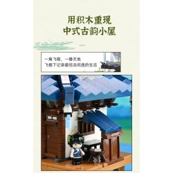 KEEPPLEY K21805 21805 CUỘC CHIẾN CỦA LUO XIAOHEI NGÔI NHÀ VÔ TẬN bộ đồ chơi xếp lắp ráp ghép mô hình Movie & Game Phim Và Trò Chơi 1347 khối