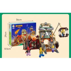 JIALE SPECIAL 57001 CRAZY TRIBE VÀO NHẦM TRANG GIAO DỊCH bộ đồ chơi xếp lắp ráp ghép mô hình 441 khối