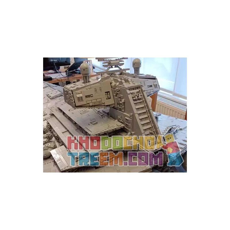 REBRICKABLE MOC-23104 23104 MOC23104 non  CƯỠNG CHẾ SAO HOÀNG ĐẾ 77525 bộ đồ chơi xếp lắp ráp ghép mô hình Star Wars ISD INTIMIDATOR 77525 Chiến Tranh Giữa Các Vì Sao 19579 khối