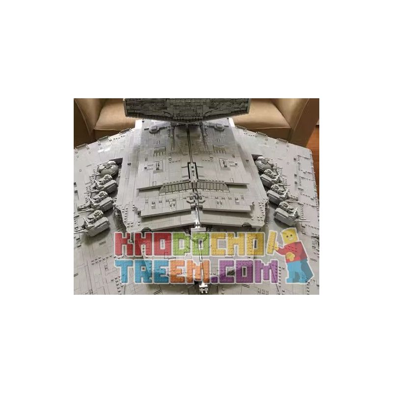 REBRICKABLE MOC-23104 23104 MOC23104 non  CƯỠNG CHẾ SAO HOÀNG ĐẾ 77525 bộ đồ chơi xếp lắp ráp ghép mô hình Star Wars ISD INTIMIDATOR 77525 Chiến Tranh Giữa Các Vì Sao 19579 khối