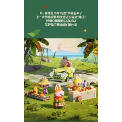 POP MART P10008 10008 CĂN CỨ BÍ MẬT TRONG RỪNG QUÁI VẬT TRUY TÌM KHO BÁU TRÊN BIỂN bộ đồ chơi xếp lắp ráp ghép mô hình SEASIDE PRIZES 451 khối