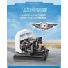 PANTASY 11025 XÂY DỰNG NHỮNG GIẤC MƠ TRÊN BẦU TRỜI XANH SÁNG TẠO VĂN HÓA CỦA XIAMEN AIRLINES CẢNH NHỎ VỀ BẢO TRÌ MÁY BAY bộ đồ chơi xếp lắp ráp ghép mô hình City Thành Phố 234 khối