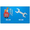 PANTASY 11025 XÂY DỰNG NHỮNG GIẤC MƠ TRÊN BẦU TRỜI XANH SÁNG TẠO VĂN HÓA CỦA XIAMEN AIRLINES CẢNH NHỎ VỀ BẢO TRÌ MÁY BAY bộ đồ chơi xếp lắp ráp ghép mô hình City Thành Phố 234 khối