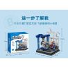 PANTASY 11025 XÂY DỰNG NHỮNG GIẤC MƠ TRÊN BẦU TRỜI XANH SÁNG TẠO VĂN HÓA CỦA XIAMEN AIRLINES CẢNH NHỎ VỀ BẢO TRÌ MÁY BAY bộ đồ chơi xếp lắp ráp ghép mô hình City Thành Phố 234 khối