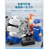PANTASY 11026 XÂY DỰNG ƯỚC MƠ TRÊN BẦU TRỜI XANH SÁNG TẠO VĂN HÓA CỦA XIAMEN AIRLINES NHỮNG KHUNG CẢNH NHỎ TRONG BUỒNG LÁI MÁY BAY bộ đồ chơi xếp lắp ráp ghép mô hình City Thành Phố 256 khối