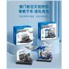 PANTASY 11026 XÂY DỰNG ƯỚC MƠ TRÊN BẦU TRỜI XANH SÁNG TẠO VĂN HÓA CỦA XIAMEN AIRLINES NHỮNG KHUNG CẢNH NHỎ TRONG BUỒNG LÁI MÁY BAY bộ đồ chơi xếp lắp ráp ghép mô hình City Thành Phố 256 khối