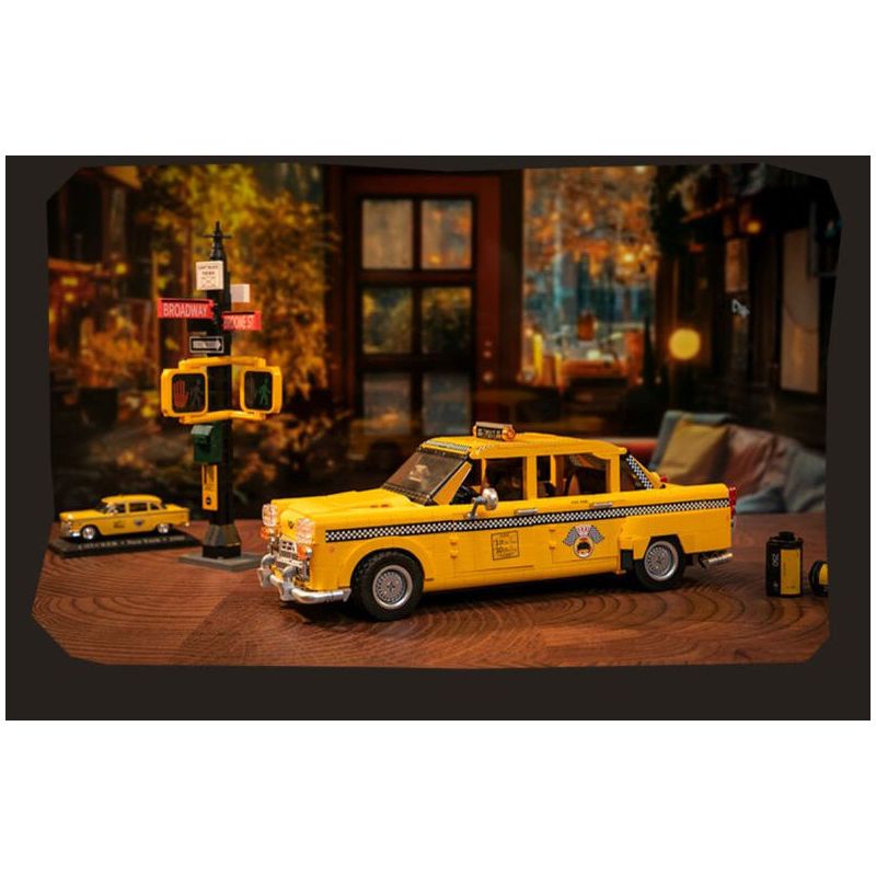 PANTASY 85017 TAXI NEW YORK bộ đồ chơi xếp lắp ráp ghép mô hình Creator Sáng Tạo 1800 khối