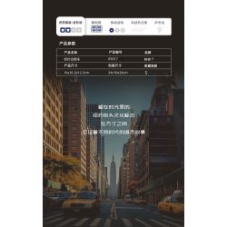 PANTASY 85017 TAXI NEW YORK bộ đồ chơi xếp lắp ráp ghép mô hình Creator Sáng Tạo 1800 khối
