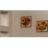 WEILE CREATION 2176 HOA KHÔNG NGỦ IV TRÁI TIM NỞ RỘ BƯỚM bộ đồ chơi xếp lắp ráp ghép mô hình Arts & Crafts ETERNAL FLOWER 765 khối