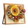 WEILE CREATION 2178 HOA KHÔNG NGỦ IV TRÁI TIM LUÔN NỞ bộ đồ chơi xếp lắp ráp ghép mô hình Arts & Crafts ETERNAL FLOWER 727 khối