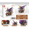 GAOMISI T2101 2101 ĐỘNG VẬT CƠ KHÍ CHÂU CHẤU bộ đồ chơi xếp lắp ráp ghép mô hình MECHANICAL GRASSHOPPERS 626 khối