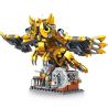 GAOMISI T2102 2102 ĐỘNG VẬT CƠ KHÍ CÚ bộ đồ chơi xếp lắp ráp ghép mô hình MECHANICAL OWL 636 khối