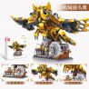 GAOMISI T2102 2102 ĐỘNG VẬT CƠ KHÍ CÚ bộ đồ chơi xếp lắp ráp ghép mô hình MECHANICAL OWL 636 khối