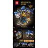 GAOMISI T2105 2105 ĐỘNG VẬT CƠ KHÍ CÁ MẬP CYBORG bộ đồ chơi xếp lắp ráp ghép mô hình MECHANICAL SHARK 734 khối