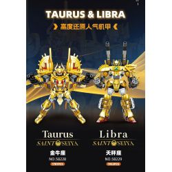 JIESTAR 58228 CHIẾN TRANH GIỮA CÁC VÌ SAO KIM NGƯU MECHA bộ đồ chơi xếp lắp ráp ghép mô hình SAINT SEIYA TAURUS 1781 khối