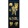JIESTAR 58228 CHIẾN TRANH GIỮA CÁC VÌ SAO KIM NGƯU MECHA bộ đồ chơi xếp lắp ráp ghép mô hình SAINT SEIYA TAURUS 1781 khối