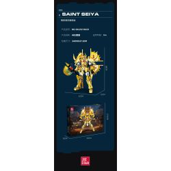 JIESTAR 58228 CHIẾN TRANH GIỮA CÁC VÌ SAO KIM NGƯU MECHA bộ đồ chơi xếp lắp ráp ghép mô hình SAINT SEIYA TAURUS 1781 khối