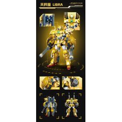 JIESTAR 58229 CHIẾN TRANH GIỮA CÁC VÌ SAO LIBRA MECHA bộ đồ chơi xếp lắp ráp ghép mô hình SAINT SEIYA LIBRA 1952 khối