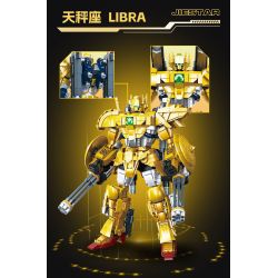JIESTAR 58229 CHIẾN TRANH GIỮA CÁC VÌ SAO LIBRA MECHA bộ đồ chơi xếp lắp ráp ghép mô hình SAINT SEIYA LIBRA 1952 khối