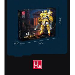JIESTAR 58229 CHIẾN TRANH GIỮA CÁC VÌ SAO LIBRA MECHA bộ đồ chơi xếp lắp ráp ghép mô hình SAINT SEIYA LIBRA 1952 khối